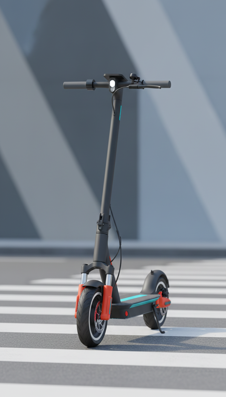 Commuter S minimalist branded e-scooter